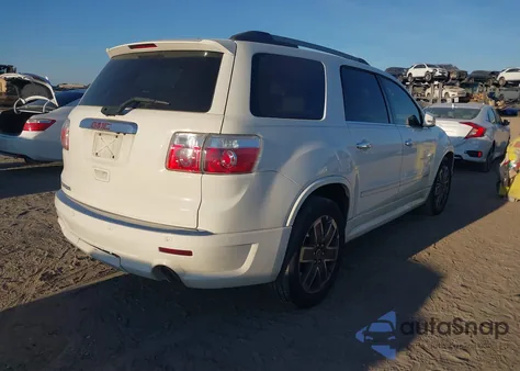 2011 GMC Acadia Denali из США, поврежденный, VIN 1GKKRTED4BJ366976